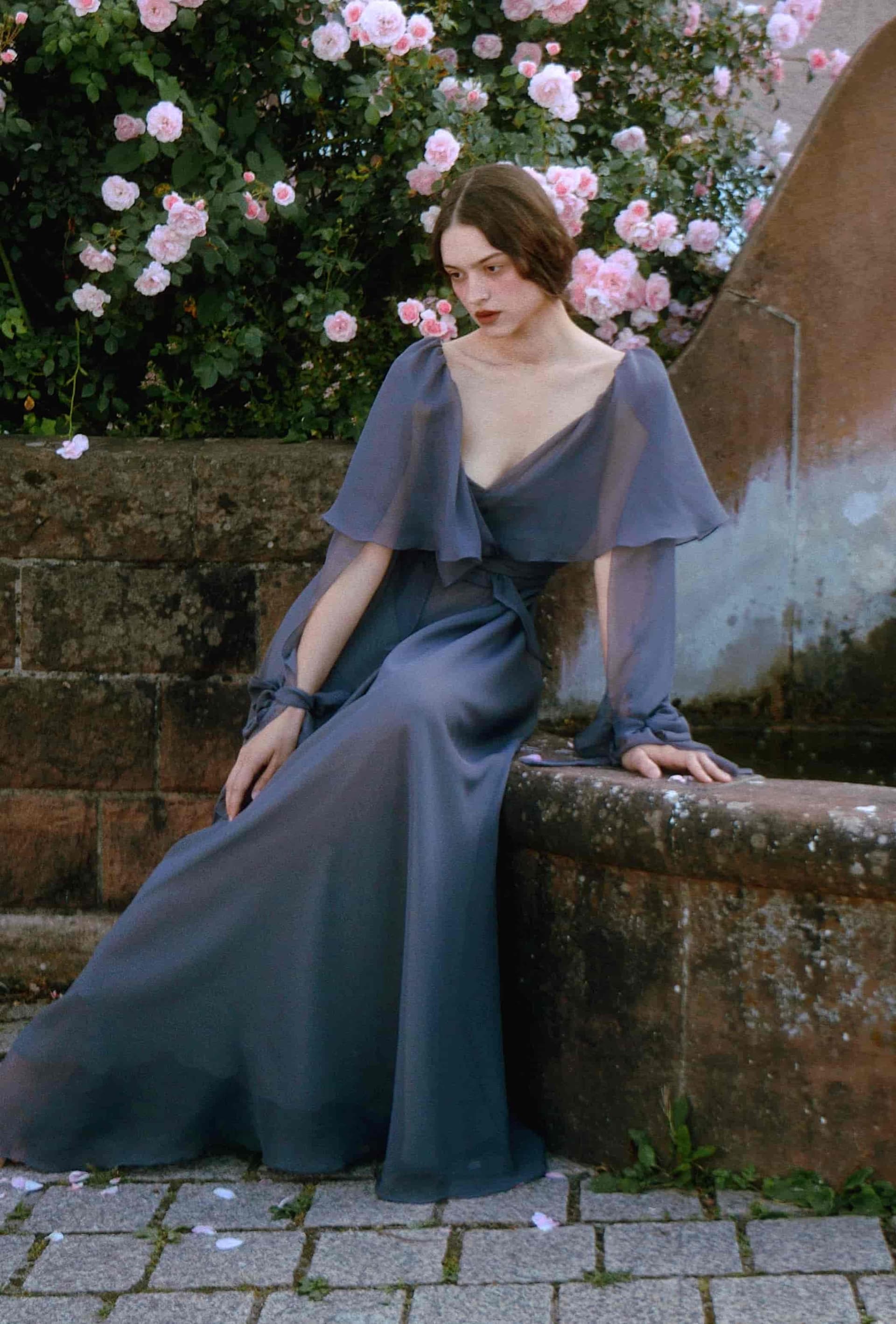 luxury dress with sleeves photoset hd model 2023
